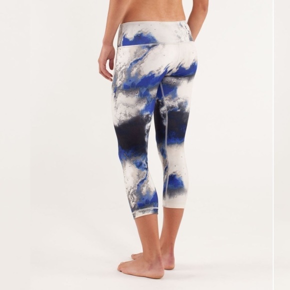 lululemon athletica Pants - lululemon athletica Wunder Under Crop Legging Milky Way Multi